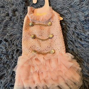 Holiday Ready Dress in Pink by Wooflink -SIZE 3